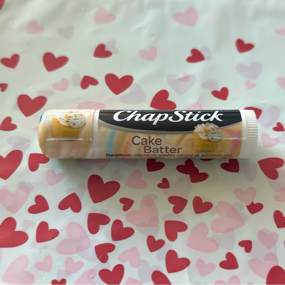 Chapstick “Cake Batter” - ❤️ 3 for $10 lip balms